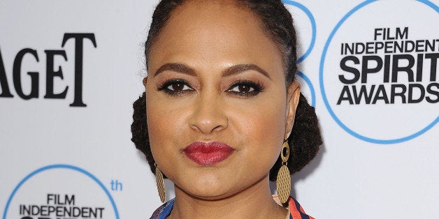 WEST HOLLYWOOD, CA - JANUARY 10: Director Ava DuVernay attends the 2015 Film Independent filmmaker grant and Spirit Awards nominees brunch at BOA Steakhouse on January 10, 2015 in West Hollywood, California. (Photo by Jason LaVeris/FilmMagic)