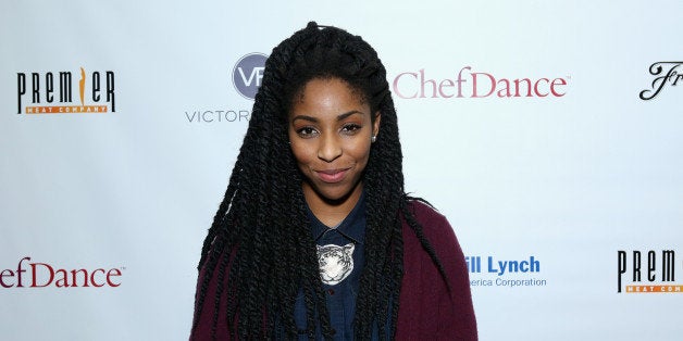 PARK CITY, UT - JANUARY 26: Jessica Williams attends ChefDance 2015 presented by Victory Ranch and sponsored by Merrill Lynch, Freixenet, Anchor Distilling, and Premier Meat Co. on January 26, 2015 in Park City, Utah. (Photo by Tiffany Rose/Getty Images for Chefdance)