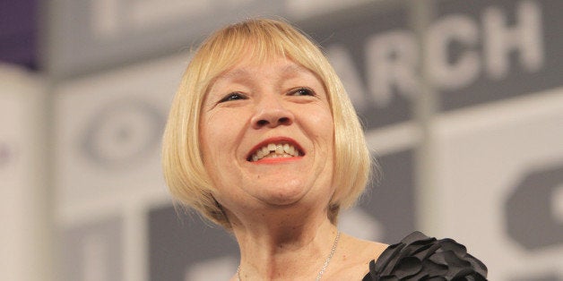 AUSTIN, TX - MARCH 09: Cindy Gallop speaks onstage at The Future of Porn panel during the 2013 SXSW Music, Film + Interactive Festival at Austin Convention Center on March 9, 2013 in Austin, Texas. (Photo by Bobby Longoria/Getty Images for SXSW)