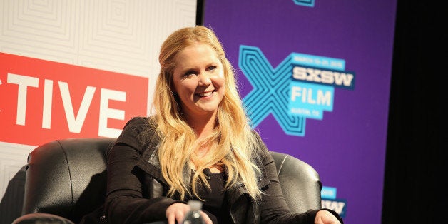 AUSTIN, TX - MARCH 16: Comedian Amy Schumer speaks onstage at 'A Conversation With Amy Schumer' during the 2015 SXSW Music, Film + Interactive Festival at Austin Convention Center on March 16, 2015 in Austin, Texas. (Photo by Heather Kennedy/Getty Images for SXSW)