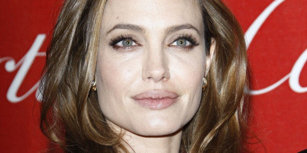 PALM SPRINGS, CA - JAN 7: Angelina Jolie at the 23rd Annual Palm Springs International Film Festival Awards Gala at the Palm