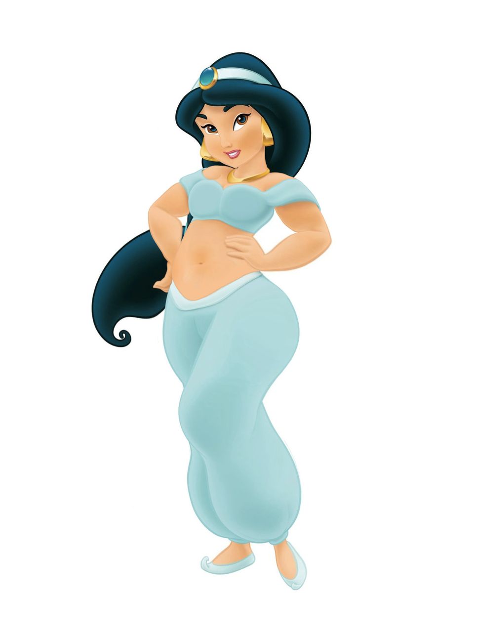 What Disney Princesses Would Look Like If They Werent Thin Huffpost 