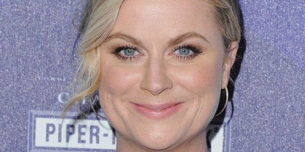 BEVERLY HILLS, CA - FEBRUARY 19: Actress Amy Poehler arrives at the 2nd Annual Unite4:humanity Event at The Beverly Hilton Hotel on February 19, 2015 in Beverly Hills, California. (Photo by Jon Kopaloff/FilmMagic)