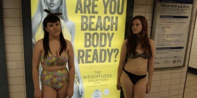 When Subway Ads Asked These Women If They Were Beach Body