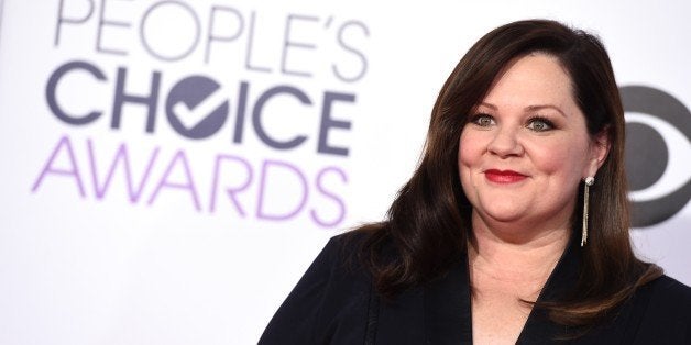 Melissa McCarthy arrives at the People's Choice Awards at the Nokia Theatre on Wednesday, Jan. 7, 2015, in Los Angeles. (Photo by Jordan Strauss/Invision/AP)