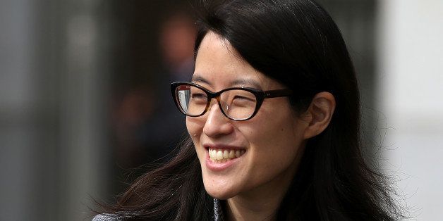 SAN FRANCISCO, CA - MARCH 10: Ellen Pao leaves the California Superior Court Civic Center Courthouse during a lunch break from her trial on March 10, 2015 in San Francisco, California. Reddit interim CEO Ellen Pao is suing her former employer, Silicon Valley venture capital firm Kleiner Perkins Caulfield and Byers, for $16 million alleging she was sexually harassed by male officials. (Photo by Justin Sullivan/Getty Images)