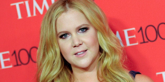 Amy Schumer attends the TIME 100 Gala, celebrating the 100 most influential people in the world, at the Frederick P. Rose Hall, Time Warner Center on Tuesday, April 21, 2015, in New York. (Photo by Evan Agostini/Invision/AP)