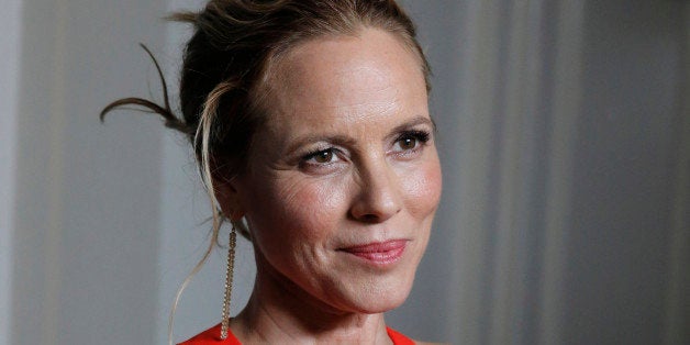 Maria Bello arrives at unite4:good at the 2014 Variety Power Of Women at the Beverly Wilshire Four Seasons Hotel on Friday, O