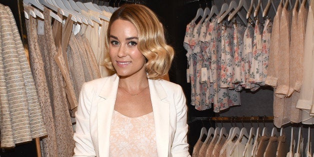 LOS ANGELES, CA - FEBRUARY 12: Designer Lauren Conrad attends the Paper Crown + Rifle Paper Co. Pop-Up Shop With Lauren Conr