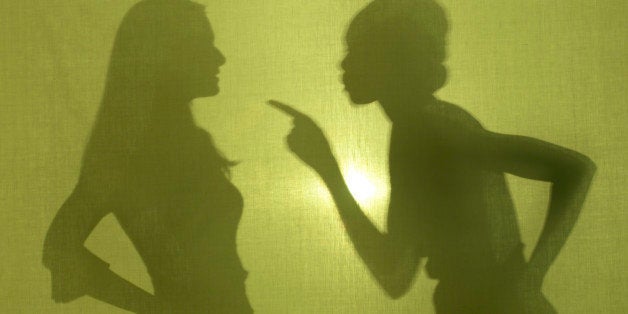 Silhouettes of women