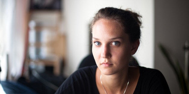 Canada, Montreal, Portrait of young woman