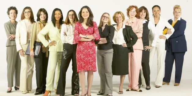 Portrait of confident businesswomen