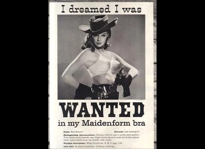 I Dreamed I Was..Maidenform Bra ads