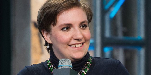 Lena Dunham participates in AOL's BUILD Speaker Series at AOL Studios on Thursday, Sept. 24, 2015, in New York. (Photo by Charles Sykes/Invision/AP)