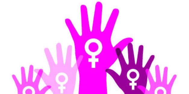Gender design over white background, vector illustration