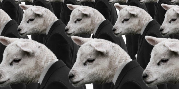 sheep like mentality