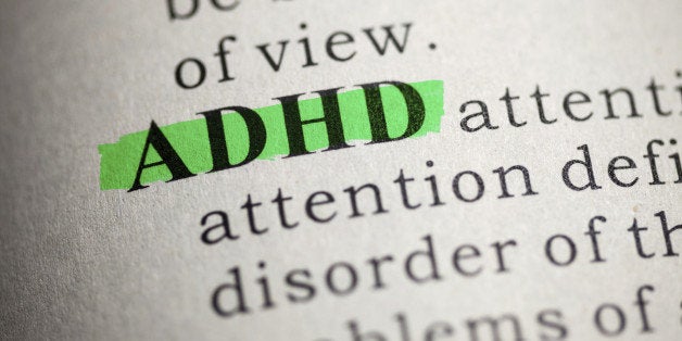 Fake Dictionary, Dictionary definition of the word ADHD. Attention deficit hyperactivity disorder