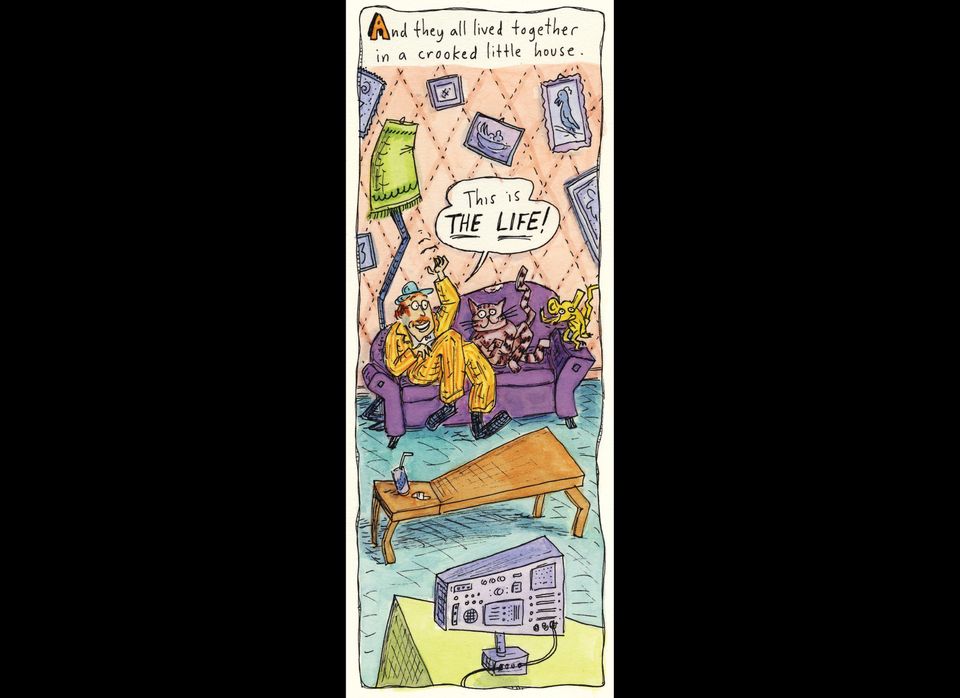 Roz Chast's THERE WAS A CROOKED MAN