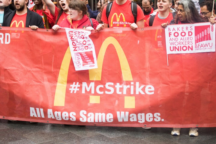 This is the second 'McStrike' this year