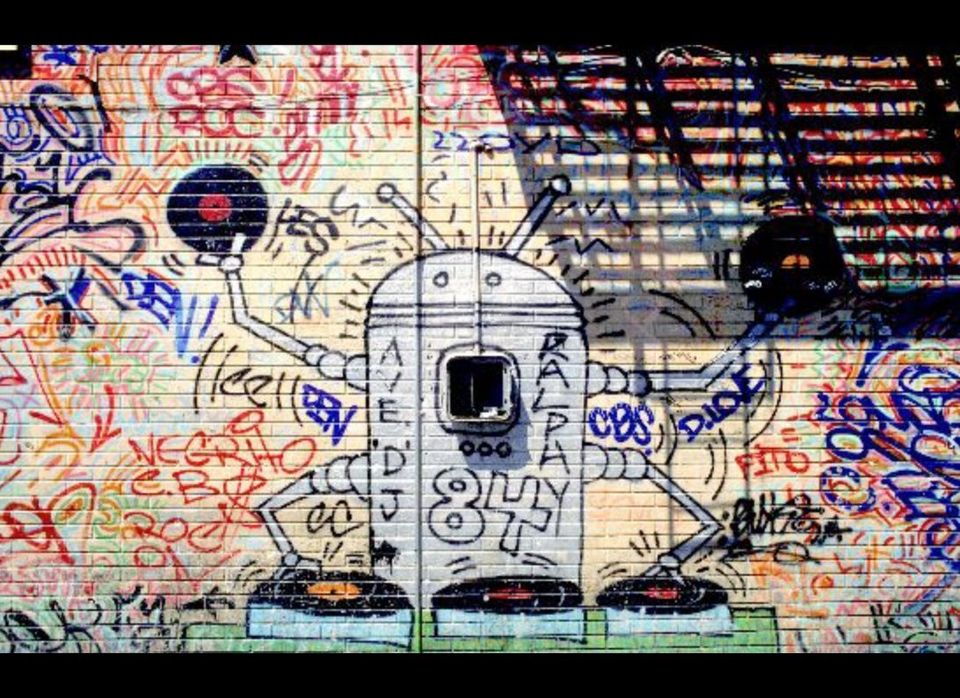 DJ '84, Keith Haring, NYC, 1986