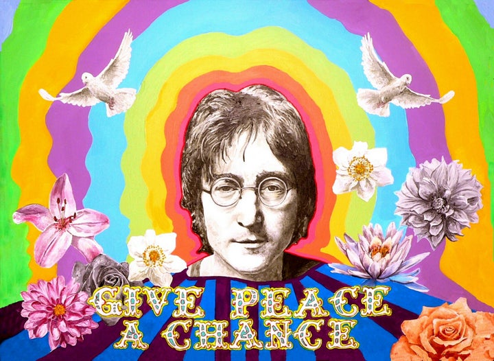 description 1 Portrait of John Lennon by Stuart Hampton- to see more visit www. stuarthampton. blogspot. com Peace and love :) | date 2012-06- ...