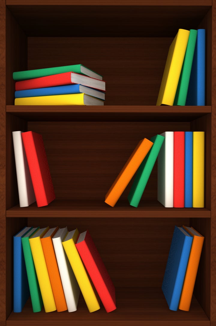 3d wooden shelves background...