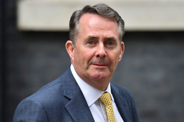 Trade minister Liam Fox's government department leaked personal information 