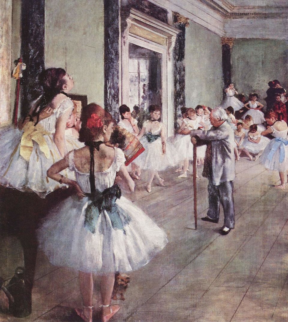 Edgar Degas “The Dance Class”