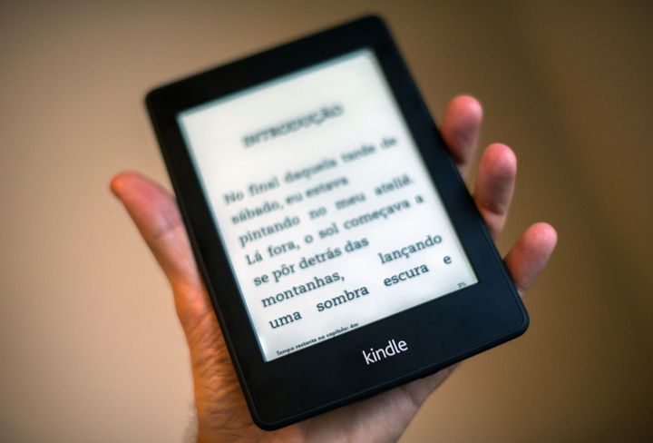 View of a Kindle reader --which will be sold in 299 Reais (150 dolars) for the Brazilian market-- in Sao Paulo, Brazil on March 15, 2013. AFP PHOTO/Yasuyoshi CHIBA (Photo credit should read YASUYOSHI CHIBA/AFP/Getty Images)
