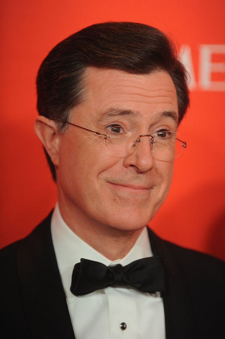 NEW YORK, NY - APRIL 24: Stephen Colbert attends the TIME 100 Gala celebrating TIME'S 100 Most Influential People In The World at Jazz at Lincoln Center on April 24, 2012 in New York City. (Photo by Fernando Leon/Getty Images for TIME)