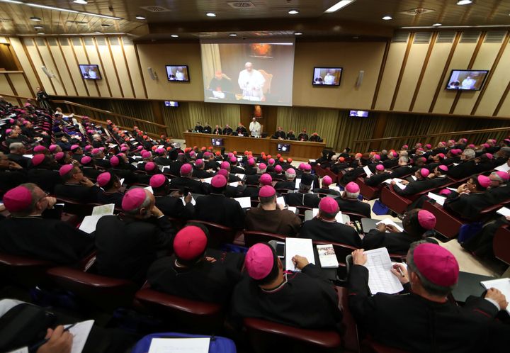 The synod is bringing together 266 bishops from five continents for talks on helping young people feel called to the church at a time when church marriages and religious vocations are plummeting in much of the West.