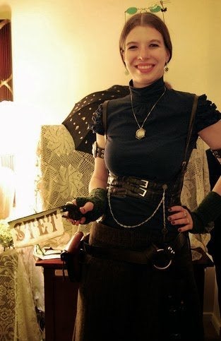 If you're not of the type to do it yourself,<a href="http://www.costumesupercenter.com/womens+costumes-steampunk.html" target