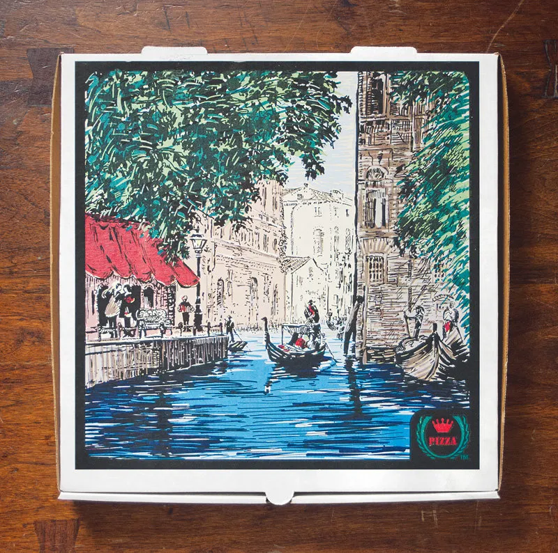 The Awesome Art Of Pizza Boxes (NEW BOOK)