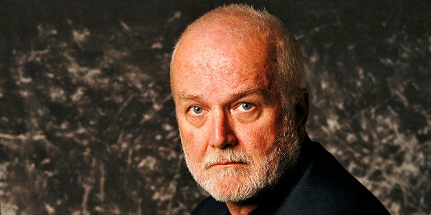PARIS - SEPTEMBER 12: American author Russell Banks poses while in Paris to promote his book on the 12th of September 2005.(P