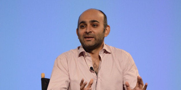 DOHA, QATAR - NOVEMBER 18: Novellist Mohsin Hamid attends the Global Landscape Making The Reluctant Fundamentalist at the Katara Drama Theatre during the 2012 Doha Tribeca Film Festival on November 18, 2012 in Doha, Qatar. (Photo by Mark Davis/Getty Images for Doha Film Institute)