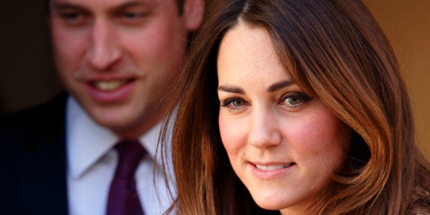 LONDON, UNITED KINGDOM - NOVEMBER 19: (EMBARGOED FOR PUBLICATION IN UK NEWSPAPERS UNTIL 48 HOURS AFTER CREATE DATE AND TIME) Prince William, Duke of Cambridge and Catherine, Duchess of Cambridge leave after visiting Only Connect and ex-offenders projects on November 19, 2013 in London, England. (Photo by Max Mumby/Indigo/Getty Images)