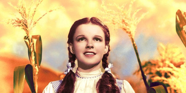 American actress and singer Judy Garland (1922 - 1969) as Dorothy Gale in 'The Wizard of Oz', 1939. (Photo by Silver Screen C