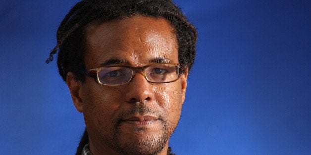 EDINBURGH, SCOTLAND - AUGUST 12: Colson Whitehead, American essayist and author of horror novel 'Zone One', appears at a photocall prior to participating in the Edinburgh International Book Festival 2012 on August 12, 2012 in Edinburgh, Scotland. Edinburgh is the world's first UNESCO City of Literature, and this year approximately 800 authors will participate in the literary festival. (Photo by Jeremy Sutton-Hibbert/Getty Images)