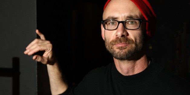 NEW YORK - MAY 6: Author Chuck Palahniuk poses for a photograph during a reading hosted by Strand Bookstore at Webster Hall May 6, 2009 in New York City. (Photo by Neilson Barnard/Getty Images)