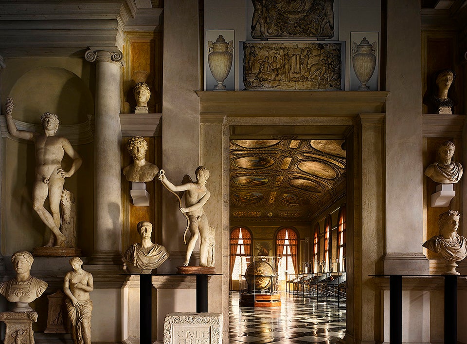 The Biblioteca Marciana in Venice, Italy 