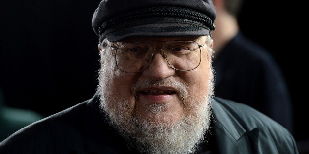 HOLLYWOOD, CA - MARCH 18: Co-Executive Producer George R.R. Martin arrives at the premiere of HBO's 'Game Of Thrones' Season