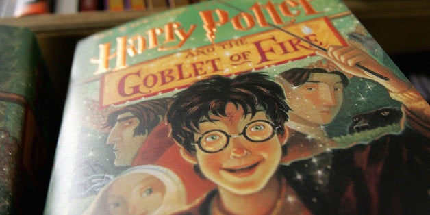 SAN FRANCISCO - DECEMBER 21: Copies of Harry Potter books stand on display at the Clean Well-Lighted Place For Books Decembe