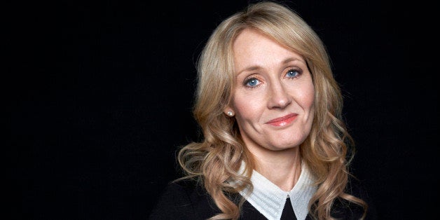 This Oct. 16, 2012 photo shows author J.K. Rowling at an appearance to promote her latest book "The Casual Vacancy," at The David H. Koch Theater in New York. Rowling, the popular author of the "Harry Potter" series, spoke for just over an hour before a capacity crowd in her sole U.S. public appearance to promote her first novel for grownups. (Photo by Dan Hallman/Invision/AP)