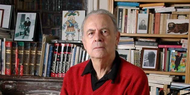 In this undated photo provided by publisher Gallimard, French novelist Patrick Modiano poses for a photograph. Patrick Modiano of France has won the 2014 Nobel Prize for Literature. (AP Photo/Gallimard)