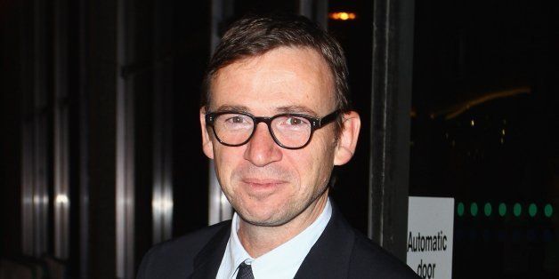 DUBLIN, IRELAND - OCTOBER 11: David Nicholls appears on the Saturday Night Show on October 11, 2014 in Dublin, Ireland. (Photo by Phillip Massey/GC Images)