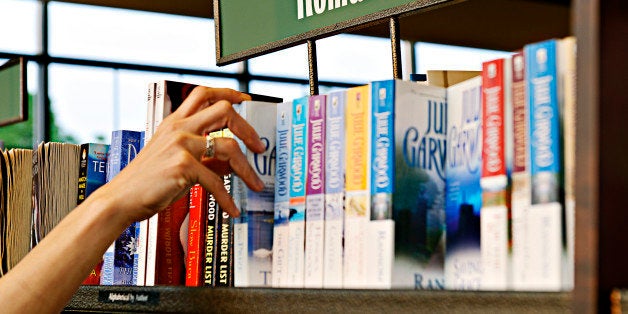 UNITED STATES - 2008/07/12: Romance novel section of a bookstore. (Photo by John Greim/LightRocket via Getty Images)