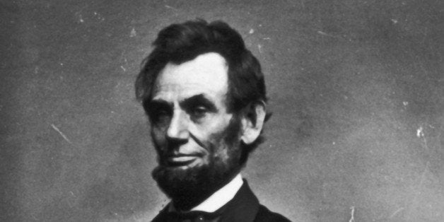 Portrait of President Abraham Lincoln, circa 1860s. (Photo by Fotosearch/Getty Images).