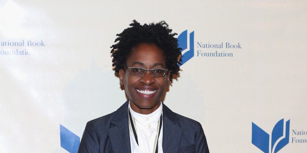 NEW YORK, NY - NOVEMBER 19: Jacqueline Woodson attends 2014 National Book Awards on November 19, 2014 in New York City. (Photo by Robin Marchant/Getty Images)