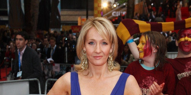 Jk Rowling Arrives For The World Premiere Of Harry Potter And The Half Blood Prince At Empire Leicester Square On July 7, 200