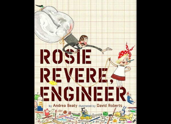 <strong>By Andrea Beaty and David Roberts</strong>

With all due respect to the Pink brigade, here’s hoping <em>Rosie Rever